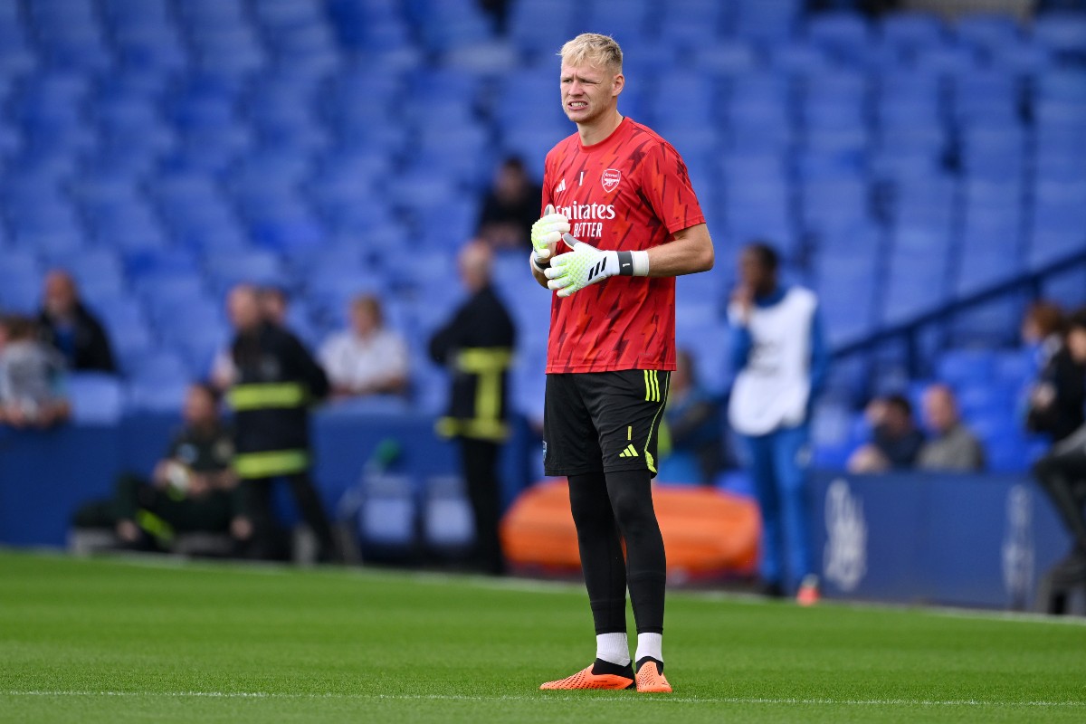 everton arsenal aaron ramsdale