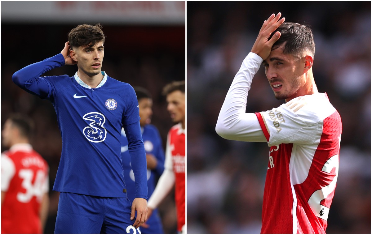 havertz chelsea arsenal images