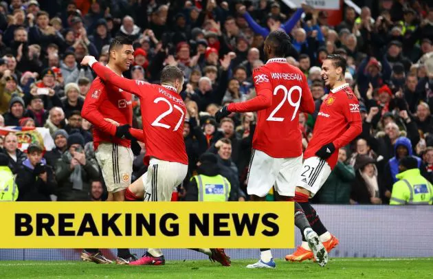 man united breaking news casemiro wan-bissaka antony