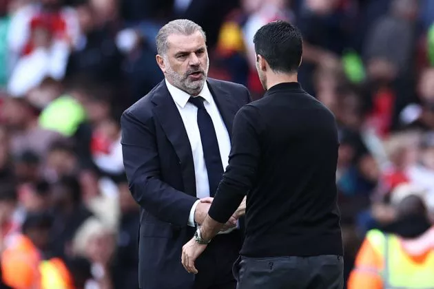 postecoglou and arteta