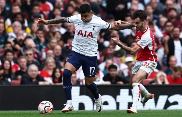 Romero Tottenham Arsenal