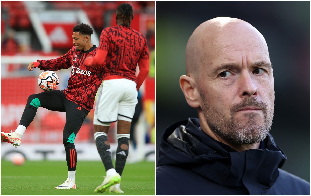 Jadon Sancho Erik ten Hag