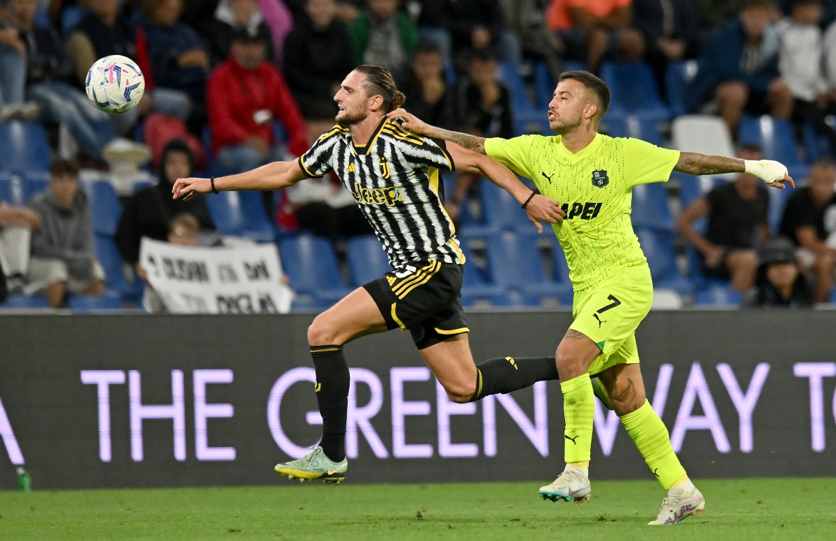 sassuolo juventus adrien rabiot 2023-24 sassuolo juventus adrien rabiot 2023-24