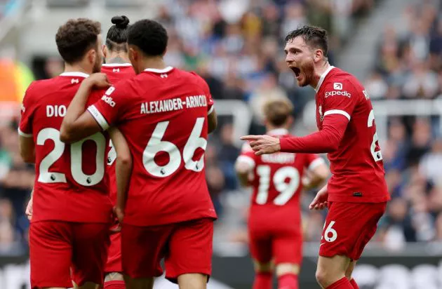 trent alexander-arnold andrew robertson newcastle 1-2 liverpool
