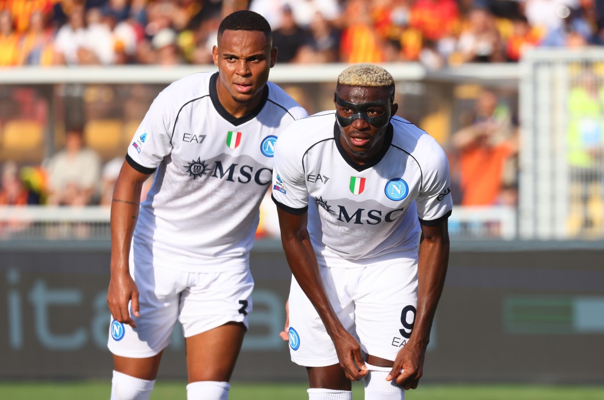 lecce napoli victor osimhen 2023-24