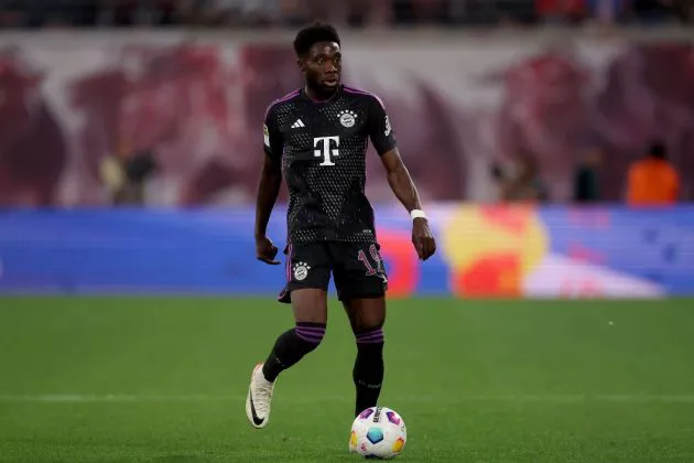 leipzig bayern alphonso davies 2023