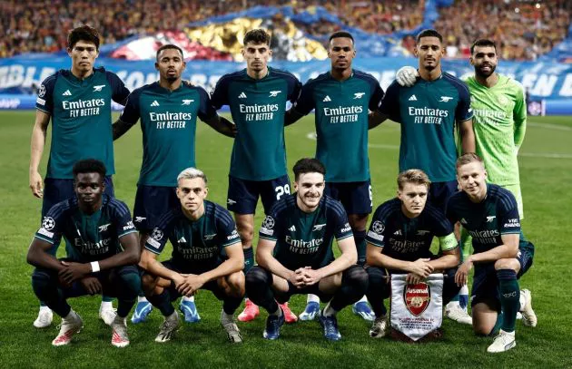 lens 2-1 arsenal line up