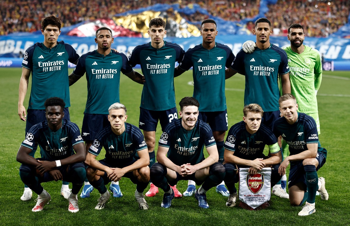 lens 2-1 arsenal line up