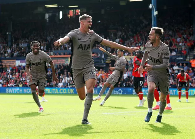 luton 0-1 tottenham