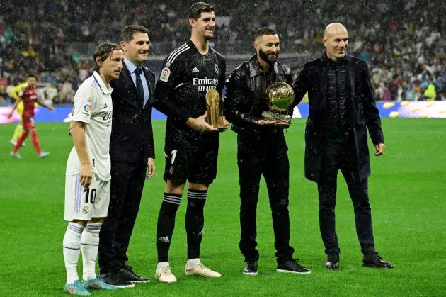 modric casillas courtois benzema zidane