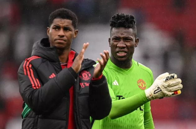 manchester united marcus rashford andre onana