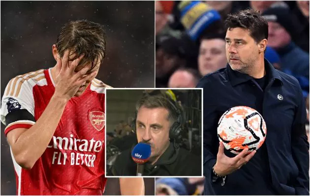 odegaard pochettino neville
