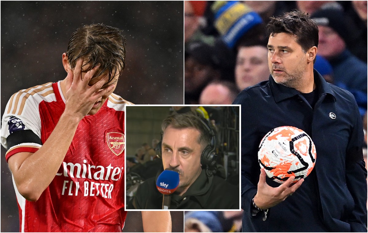 odegaard pochettino neville