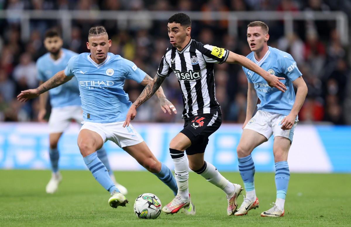 kalvin phillips man city vs newcastle