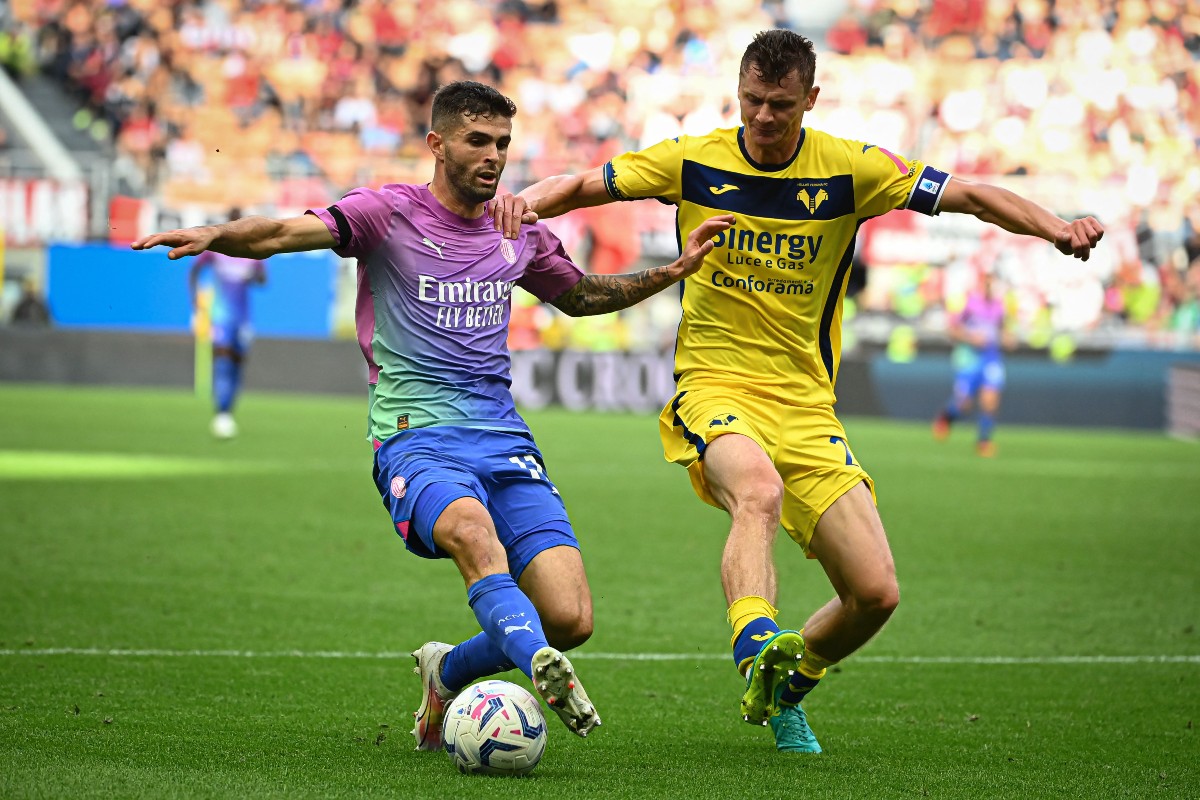 pulisic milan verona