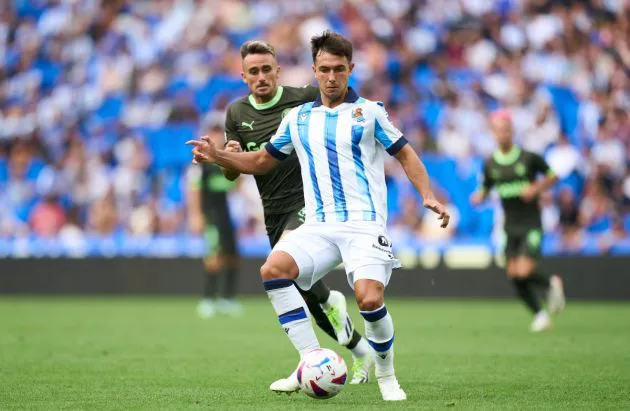 real sociedad vs girona martin zubimendi