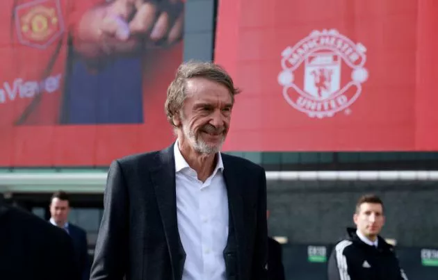 sir jim ratcliffe at man united
