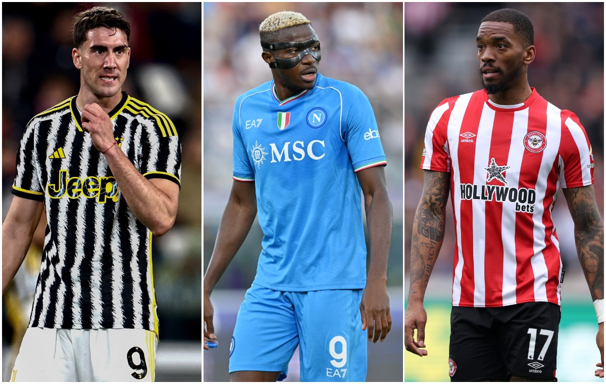 Dusan Vlahovic Juventus Victor Osimhen Napoli Ivan Toney Brentford