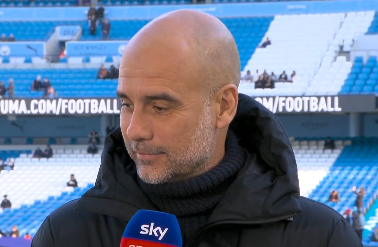 Man City Pep Guardiola Premier League