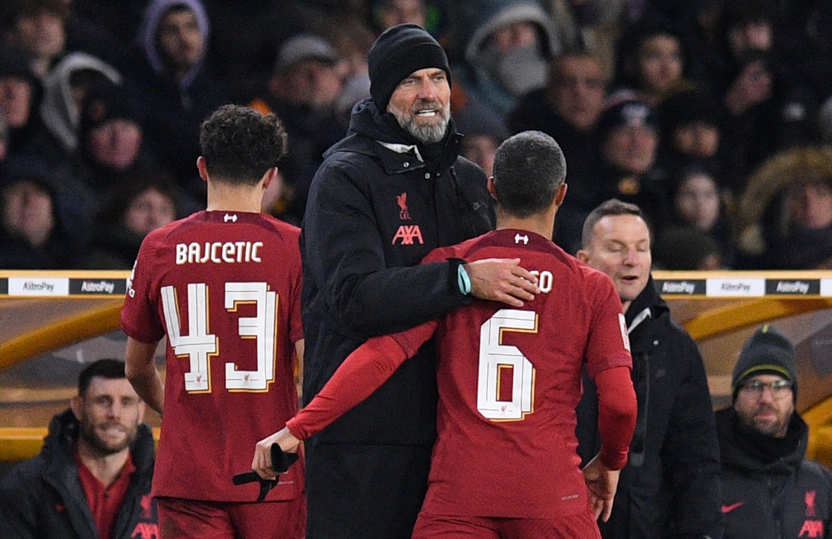 Liverpool Klopp Alcantara Bajcetic