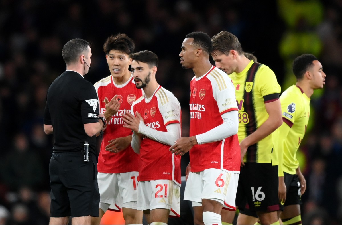 arsenal 3-1 burnley tomiyasu gabriel vieira