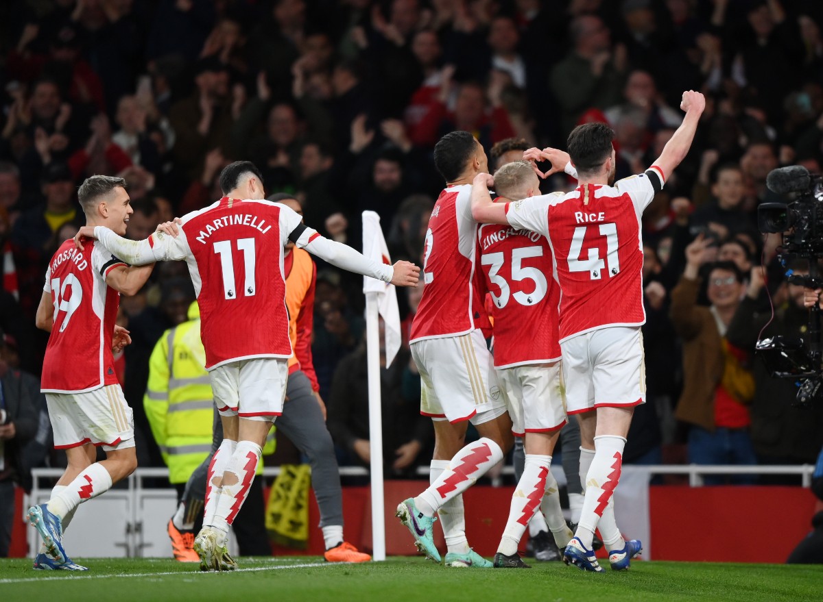 arsenal 3-1 burnley trossard martinelli rice zinchenko saliba