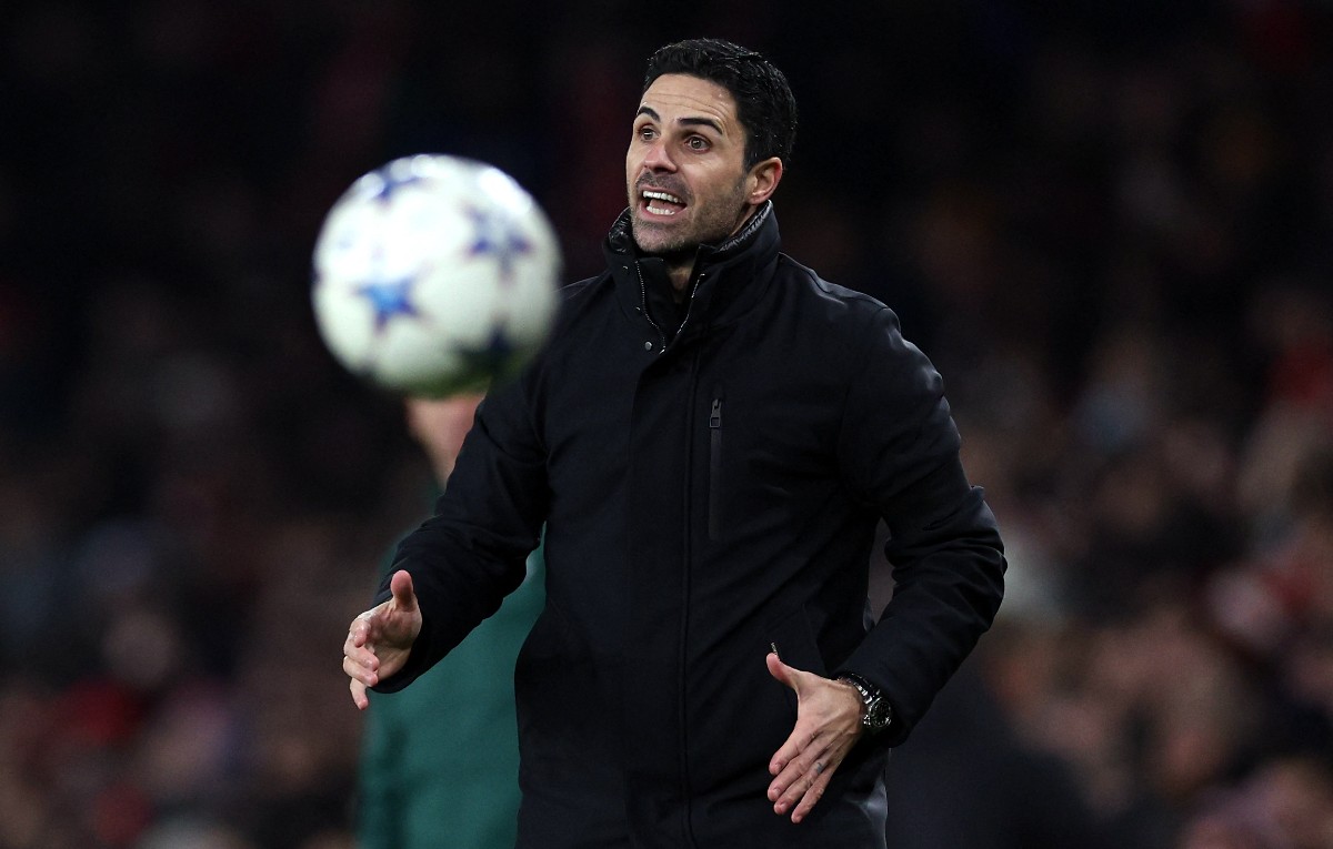 arteta arsenal 6-0 lens