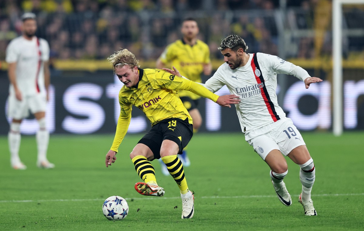 brandt dortmund vs ac milan ucl