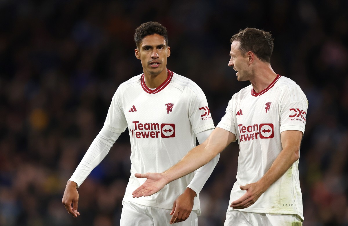 burnley man united varane and evans