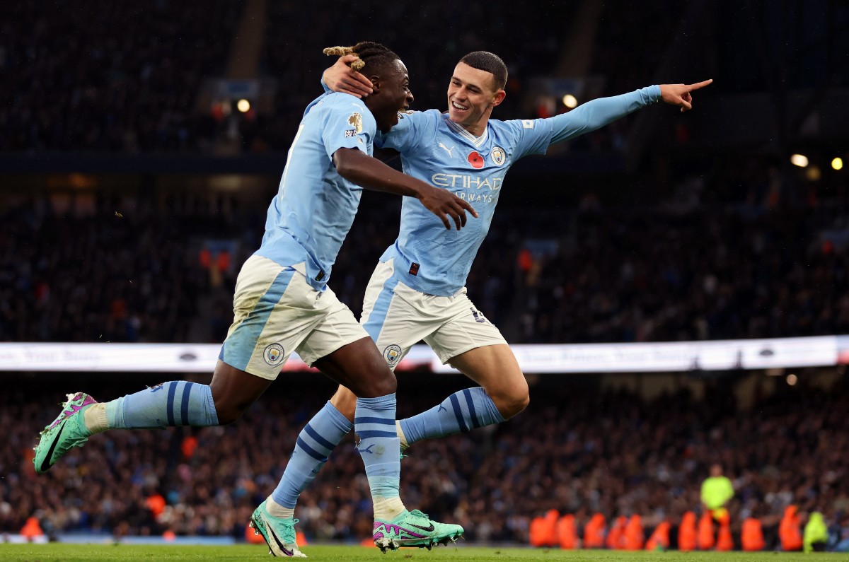 city vs bournemouth doku and foden