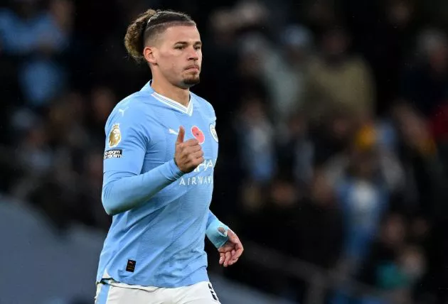 Man City Pep Guardiola Kalvin Phillips