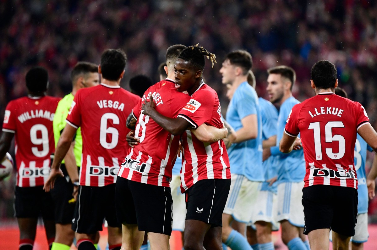 la liga athletic bilbao vs celta vigo nico williams