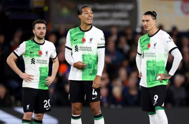 luton liverpool jota van dijk and nunez