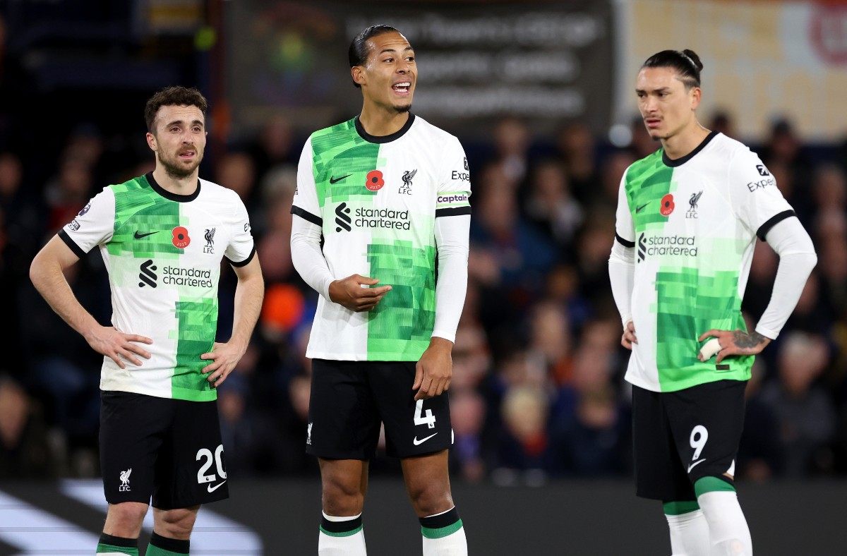 luton liverpool jota van dijk and nunez