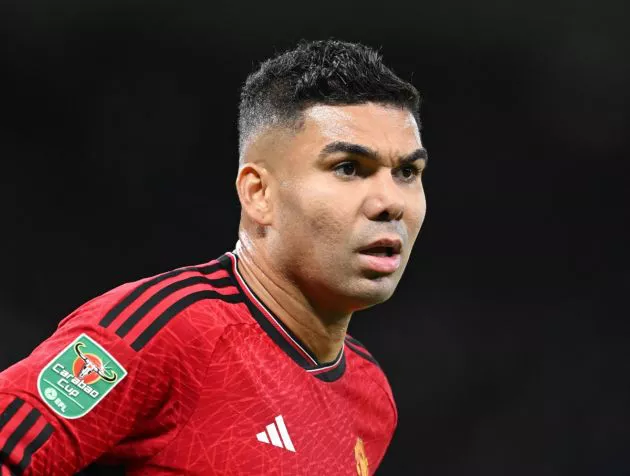 man united vs newcastle casemiro pic