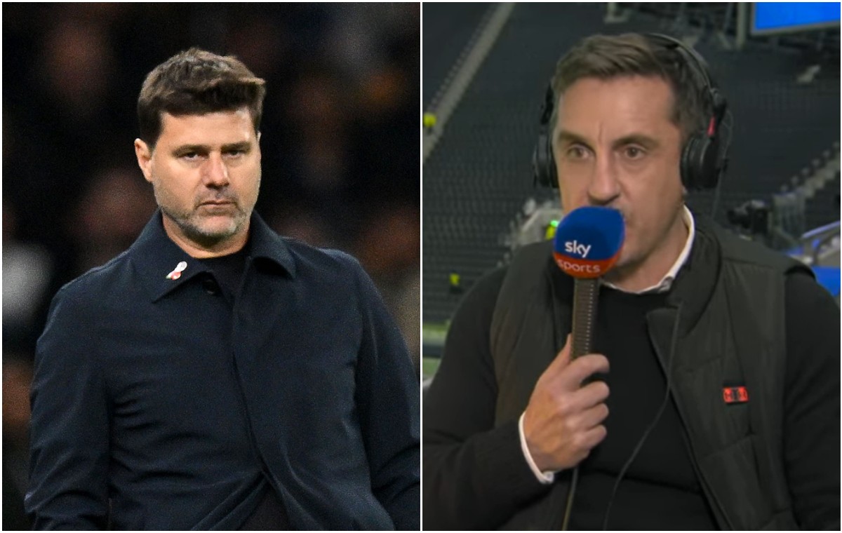 mauricio pochettino chelsea gary neville pundit