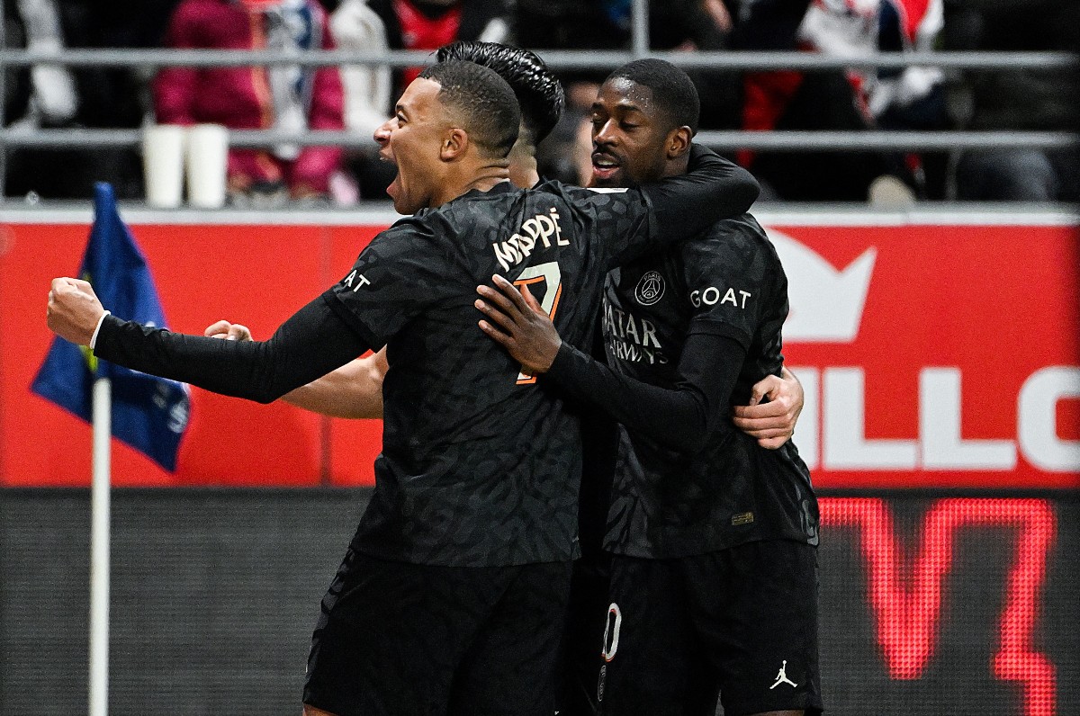 mbappe reims psg dembele