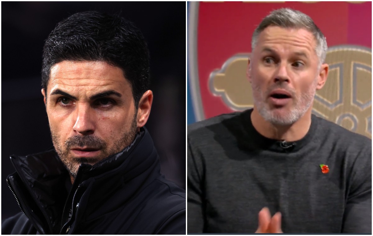 mikel arteta jamie carragher