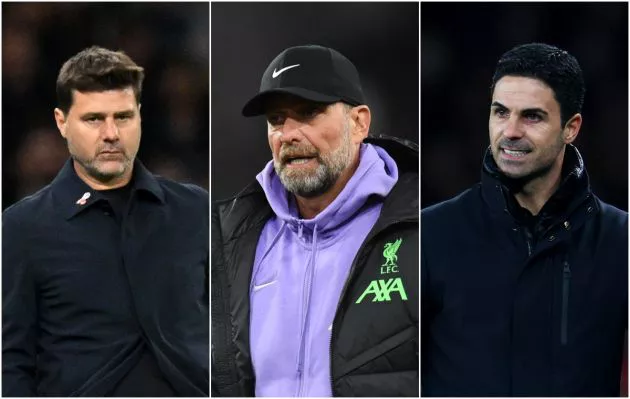 pochettino klopp arteta