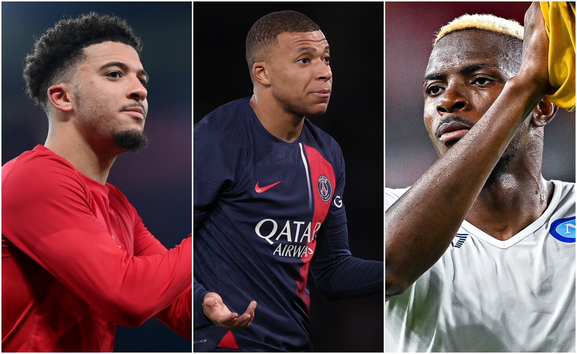 sancho mbappe osimhen