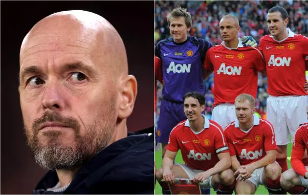 ten hag brown neville scholes o'shea