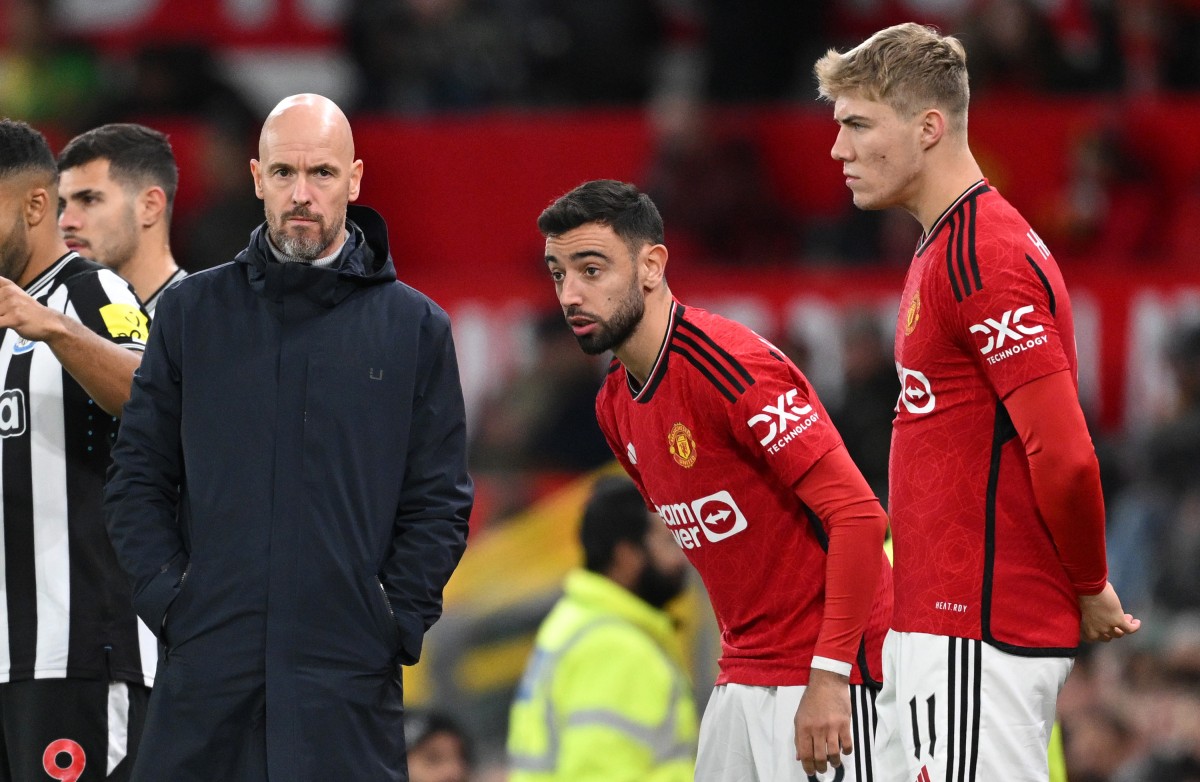 ten hag man utd fernandes hojlund