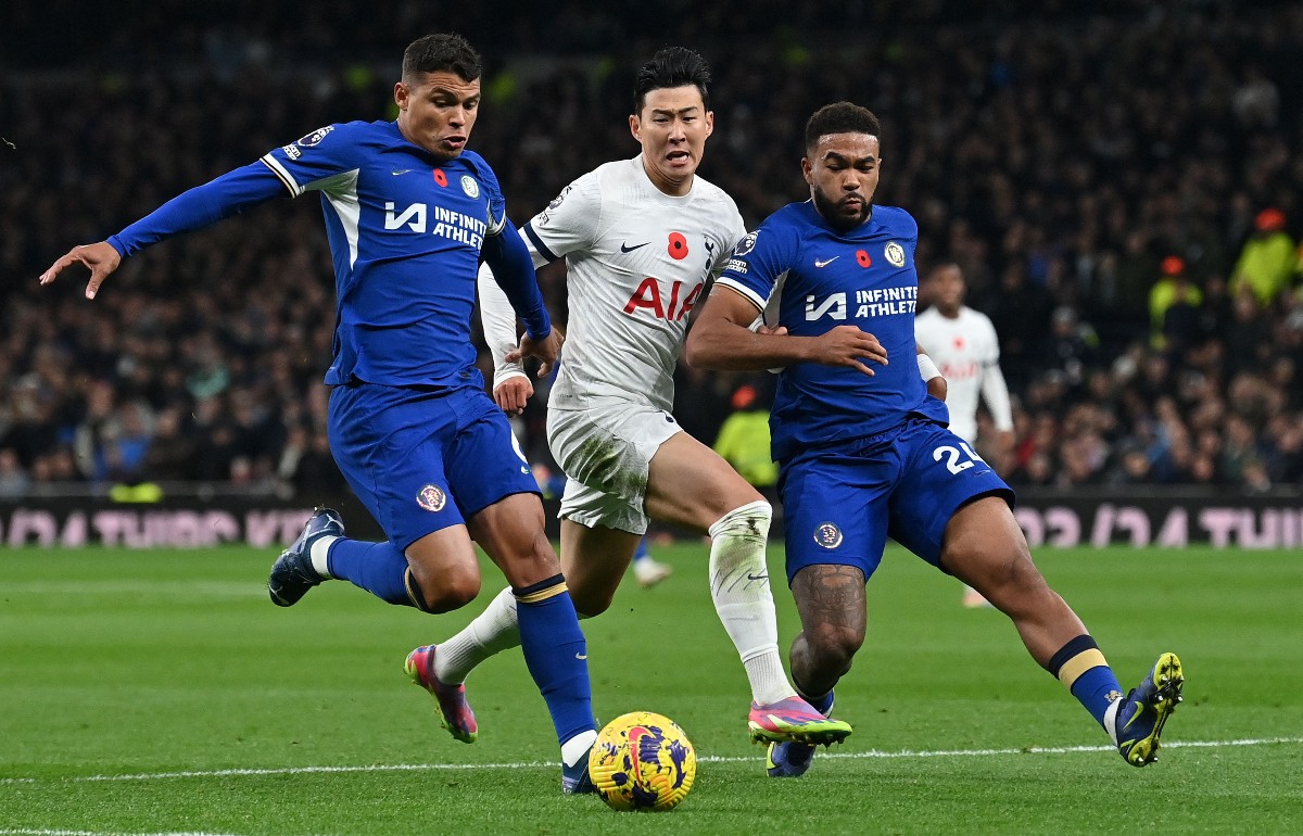 tottenham chelsea 1-4 son silva james