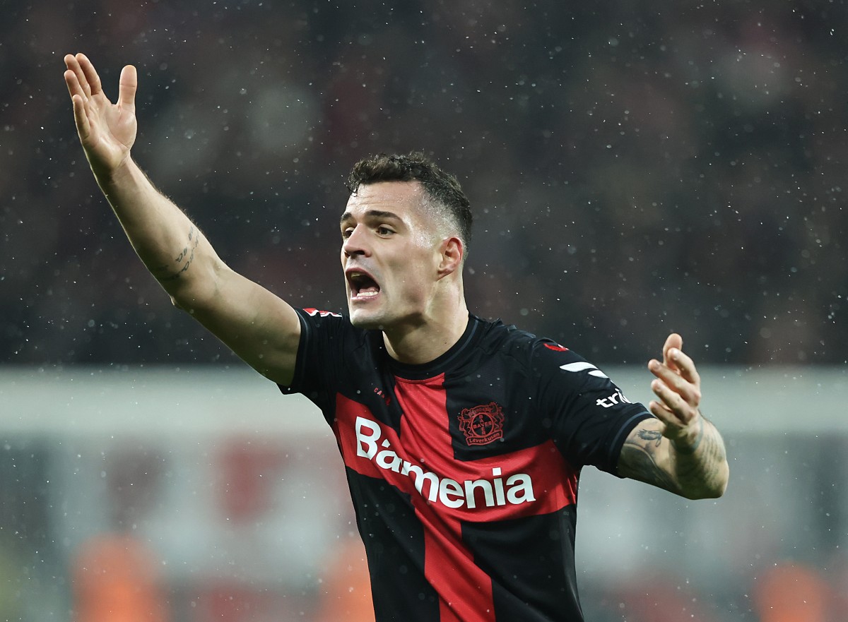 Xhaka Bayer Leverkusen
