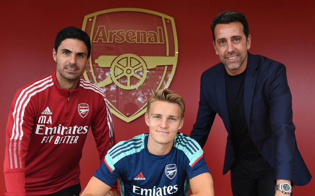 arsenal arteta edu odegaard