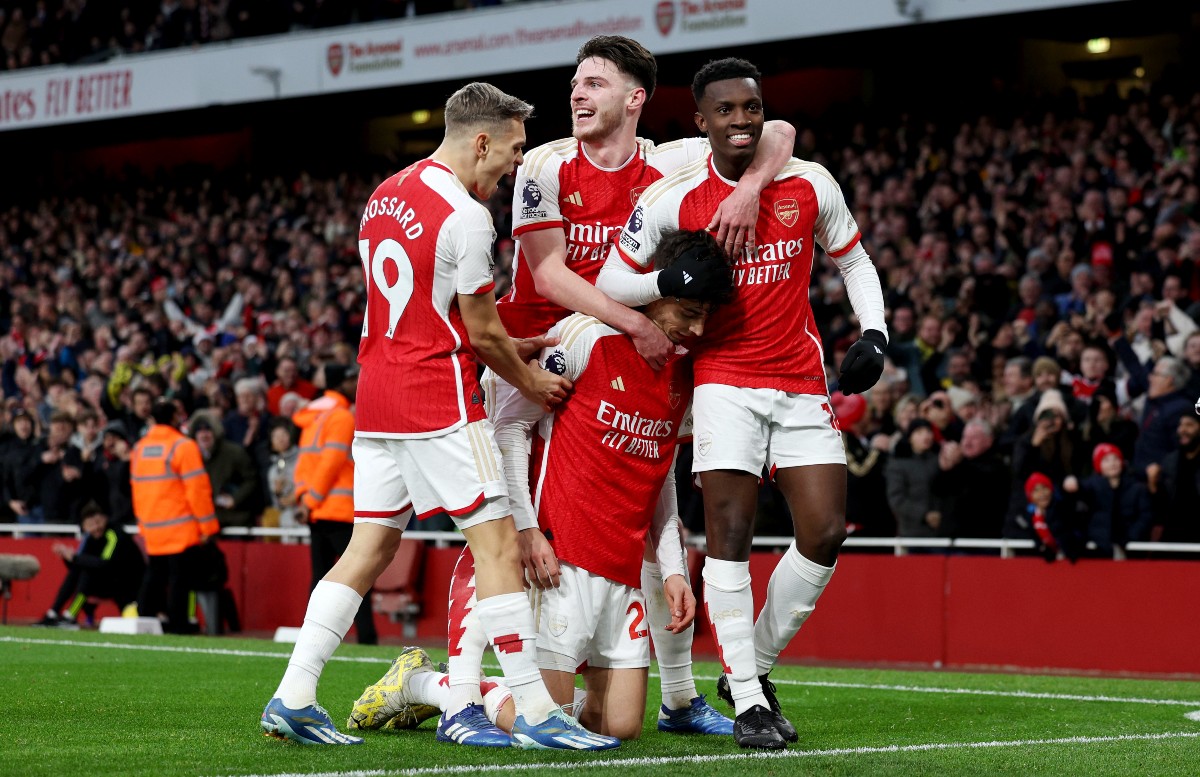 arsenal brighton emirates trossard rice nketiah havertz