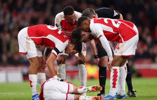 arsenal burnley kiwior gabriel etc