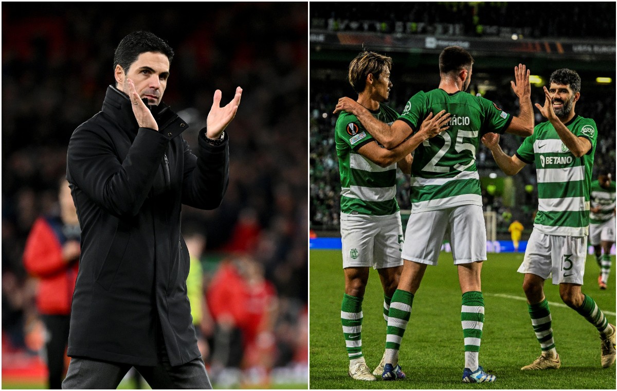arteta inacio arsenal sporting