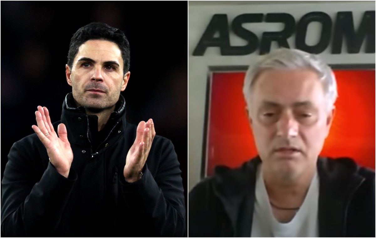 arteta mourinho roma