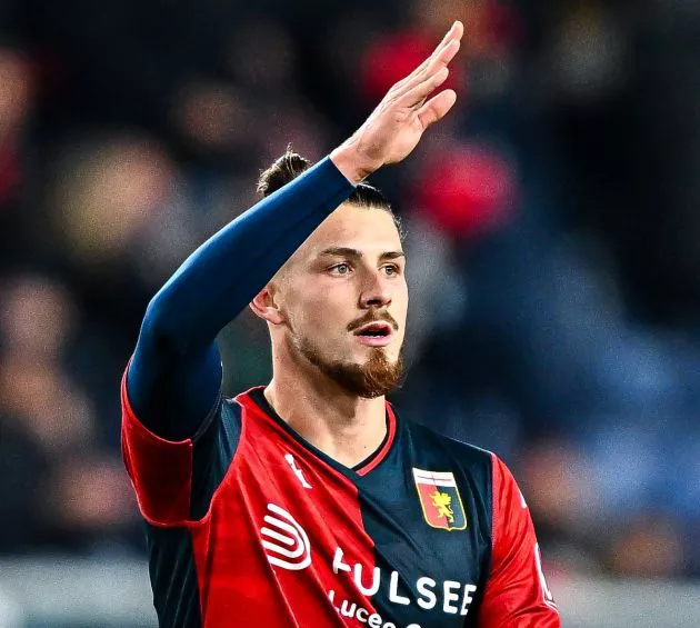 genoa hellas verona dragusin pic